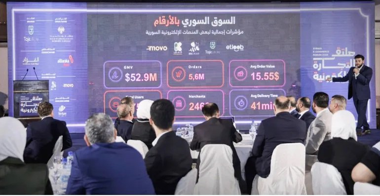 انطلاق أعمال ملتقى التجارة الإلكترونية بمشاركة حكومية  في سوريا